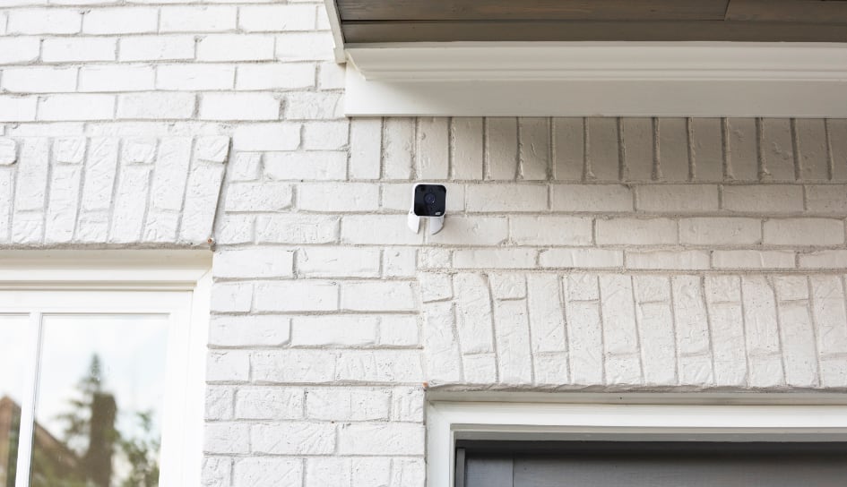 ADT outdoor camera on a Kingsport home